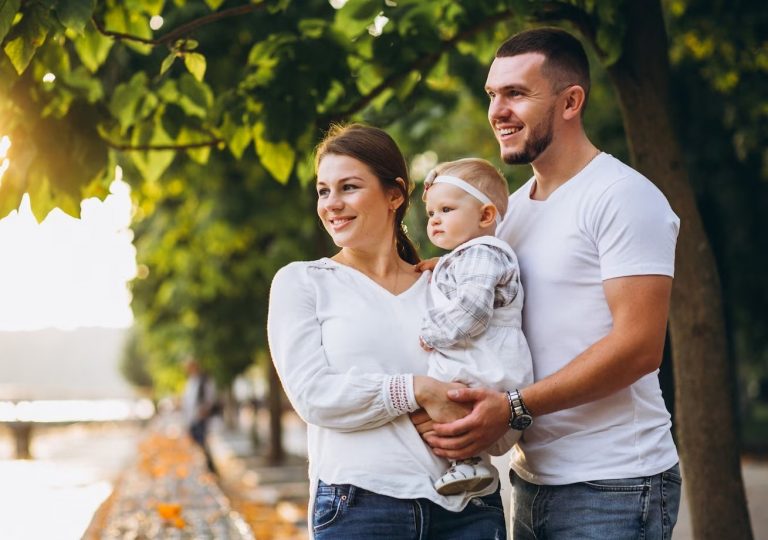 Family of three